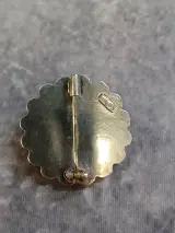Exclusieve 3-delige rode koralen sieradenset met zilveren broche – foto 3 – kavel bij De Kringwinkel, Gent