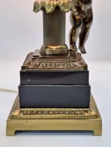 Klassieke vintage Cherubijn tafellamp - Hollywood Regency / Neoklassieke stijl – foto 3 – kavel bij De Kringwinkel, Gent