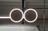 Set van 2 WOUD Annular hanglampen - MSDS Studio - Mintgroen – foto 5 – kavel bij De Kringwinkel, Gent