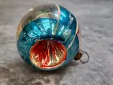 Vintage glazen kerstballen en piek met reflectors – foto 6 – kavel bij De Kringwinkel, Gent