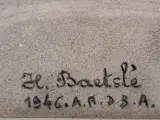 Originele houtskooltekening stilleven - H. Baetslé - 1946 – foto 7 – kavel bij De Kringwinkel, Gent
