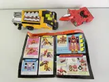 Vintage Popy GB-70 DX Chogokin Goggle Robo - Onderdelen Kavel (Parts Lot) + Originele Handleiding - Dai Sentai Goggle-V (1982) – foto 2 – kavel bij De Kringwinkel, Heverlee