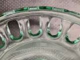 Fruitschaal van groen Spaans glas op voet - Vidrios San Miguel – foto 8 – kavel bij De Kringwinkel, Gent