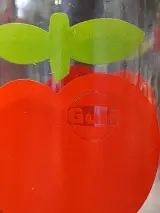 Set van 9 vintage Gulf appel voorraadpotten geproduceerd door Verreries Mécaniques Champenoises France (VMC) – foto 7 – kavel bij De Kringwinkel, Gent