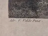 Antieke gravure naar Adriaen van de Velde door François Basan - "Le retour des champs" (Het terugkeren van de velden) – foto 13 – kavel bij De Kringwinkel, Gent