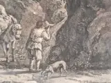 Antieke gravure naar Adriaen van de Velde door François Basan - "Le retour des champs" (Het terugkeren van de velden) – foto 9 – kavel bij De Kringwinkel, Gent