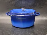 Staub La Cocotte gietijzeren braadpan, diameter 26 cm in donkerblauw – foto 2 – kavel bij De Kringwinkel, Gent