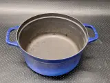 Staub La Cocotte gietijzeren braadpan, diameter 26 cm in donkerblauw – foto 7 – kavel bij De Kringwinkel, Gent