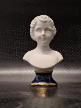 Set van vijf vintage porseleinen kinderbustes naar Jean-Antoine Houdon – foto 3 – kavel bij De Kringwinkel, Gent