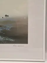 Set van 2 sfeervolle landschappen - "Greenfields" (ingeboekt en gesigneerd) - Henri Leonaert – foto 5 – kavel bij De Kringwinkel, Gent