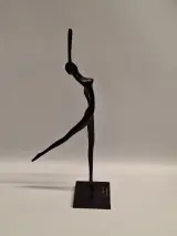 Vintage Bodrul Khalique metalen ballerina sculptuur voor IKEA – foto 2 – kavel bij De Kringwinkel, Gent