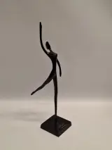 Vintage Bodrul Khalique metalen ballerina sculptuur voor IKEA – foto 4 – kavel bij De Kringwinkel, Gent