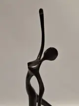 Vintage Bodrul Khalique metalen ballerina sculptuur voor IKEA – foto 5 – kavel bij De Kringwinkel, Gent