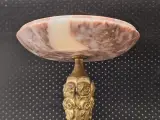 Paar Franse Art-Deco cassolettes in marbre griotte en messing – foto 4 – kavel bij De Kringwinkel, Gent