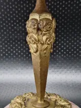 Paar Franse Art-Deco cassolettes in marbre griotte en messing – foto 5 – kavel bij De Kringwinkel, Gent