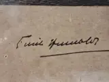Gesigneerde ets met remarque - Vissersboten bij maanlicht - Émile Humblot – foto 8 – kavel bij De Kringwinkel, Gent