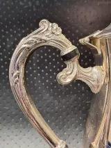 BMF verzilverd koffie- en theeservies met serveerblad in Rococo-stijl – foto 13 – kavel bij De Kringwinkel, Gent