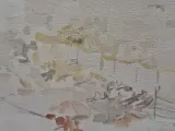 Set van 4 antieke/vintage aquarellen - kust, duinen en bos - gesigneerd Th. Tavernier (1962-1964) – foto 13 – kavel bij De Kringwinkel, Gent