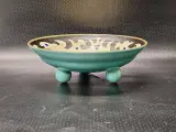 Originele Art Deco tripod schaal Nilo van Plateelbakkerij Zuid-Holland – foto 2 – kavel bij De Kringwinkel, Gent
