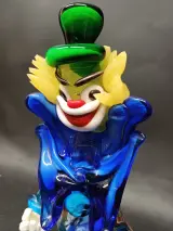 Handgeblazen Murano glas clown met Gitaar – foto 6 – kavel bij De Kringwinkel, Ninove