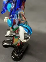 Handgeblazen Murano glas clown met Gitaar – foto 8 – kavel bij De Kringwinkel, Ninove