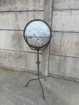 Decoratieve wereldbol op metalen standaard – foto 4 – kavel bij De Kringwinkel, Oudenaarde