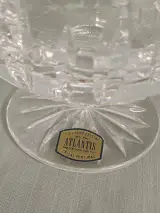 5 Atlantis kristallen Cognacglazen – foto 2 – kavel bij De Kringwinkel, Liedekerke