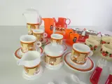 Vintage kinderservies met potjes en bestek – foto 3 – kavel bij De Kringwinkel, Heverlee