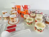 Vintage kinderservies met potjes en bestek – foto 4 – kavel bij De Kringwinkel, Heverlee