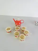 Vintage kinderservies met potjes en bestek – foto 10 – kavel bij De Kringwinkel, Heverlee