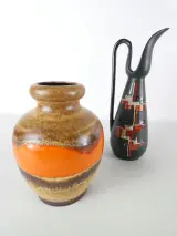 Set van 2 vintage keramische vazen – kavel bij De Kringwinkel, Heverlee