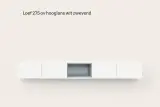 TV-meubel incl. zwart frame + 2 Cocons, RAAT, Loef 275 OV, Hoogglans wit – foto 5 – kavel bij Onlineveilingmeester, Groningen
