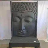 Fontein, Buddha, Donkergrijs / Antraciet – kavel bij Onlineveilingmeester, Groningen