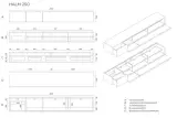 TV-meubel, zwart, excl. Frame, RAAT, Halm 250, Zwart – foto 3 – kavel bij Onlineveilingmeester, Groningen