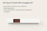 TV-meubel, incl. 2 Cocons, RAAT, Halm 250 OV, Hoogglans wit – foto 3 – kavel bij Onlineveilingmeester, Groningen