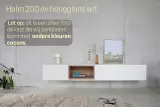 TV-meubel incl. 2 Cocons, RAAT, Halm 200 OV, Hoogglans wit – kavel bij Onlineveilingmeester, Groningen