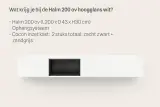 TV-meubel incl. 2 Cocons, RAAT, Halm 200 OV, Hoogglans wit – foto 3 – kavel bij Onlineveilingmeester, Groningen