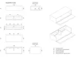 TV-meubel, wit, RAAT, Norm 100, Wit – foto 3 – kavel bij Onlineveilingmeester, Groningen
