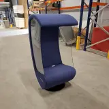 Swivel loungestoel, EvaVaara Design, Blauw – kavel bij Onlineveilingmeester, Groningen