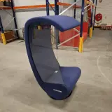 Swivel loungestoel, EvaVaara Design, Blauw – foto 2 – kavel bij Onlineveilingmeester, Groningen