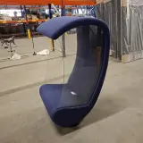 Swivel loungestoel, EvaVaara Design, Blauw – foto 5 – kavel bij Onlineveilingmeester, Groningen