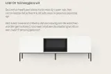 TV-meubel incl. frame + 2 Cocons, RAAT, Loef 165 OV, Hoogglans wit – foto 2 – kavel bij Onlineveilingmeester, Groningen