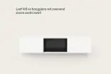 TV-meubel incl. frame + 2 Cocons, RAAT, Loef 165 OV, Hoogglans wit – foto 4 – kavel bij Onlineveilingmeester, Groningen