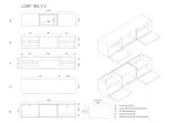 TV-meubel incl. frame + 2 Cocons, RAAT, Loef 165 OV, Hoogglans wit – foto 6 – kavel bij Onlineveilingmeester, Groningen