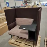 2x Hoge boothbank met tafel, Paars – foto 7 – kavel bij Onlineveilingmeester, Groningen
