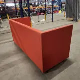 Hoge bank, OFFECCT, Koraal rood – foto 3 – kavel bij Onlineveilingmeester, Groningen