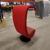 Swivel loungestoel, EvaVaara Design, Rood – foto 3 – kavel bij Onlineveilingmeester, Groningen