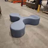 Modulaire zitpoef (3-armig), La Cividina, Blauw – kavel bij Onlineveilingmeester, Groningen
