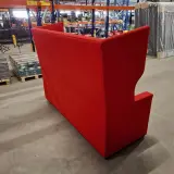 Hoge bank, geribbeld, PALAU, Rood – foto 3 – kavel bij Onlineveilingmeester, Groningen