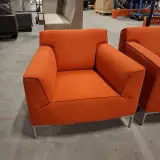 3x Fauteuil, Designonstock, Oranje – foto 4 – kavel bij Onlineveilingmeester, Groningen